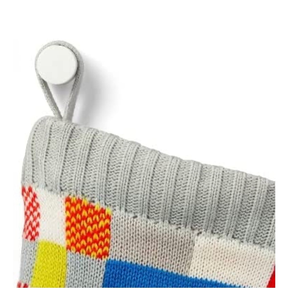 Lego x Target Color Block Stripe Sweater Knit Holiday Stocking - Picture 3 of 4